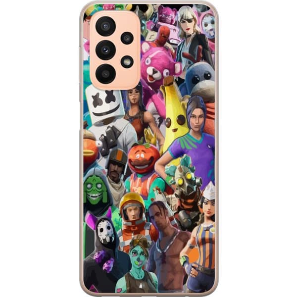 Kompatibelt Mobildeksel til Samsung Galaxy A23 Fortnite