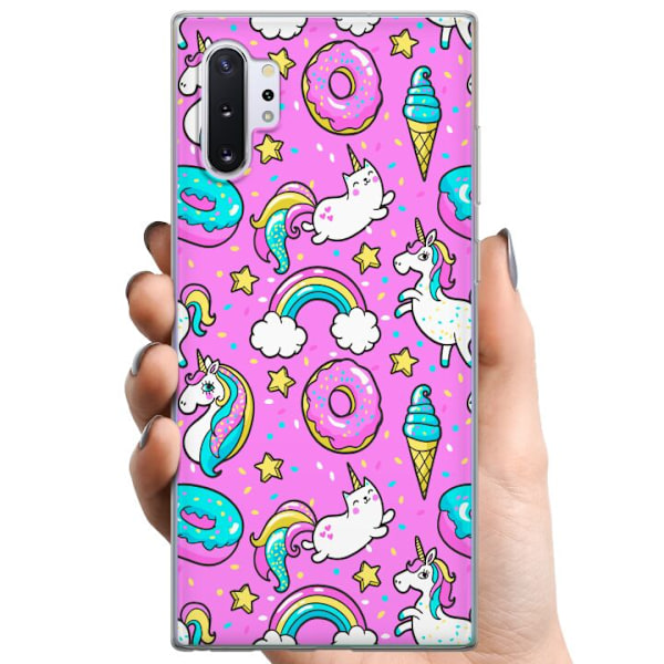 Samsung Galaxy Note10+ TPU Mobilcover Unicorn