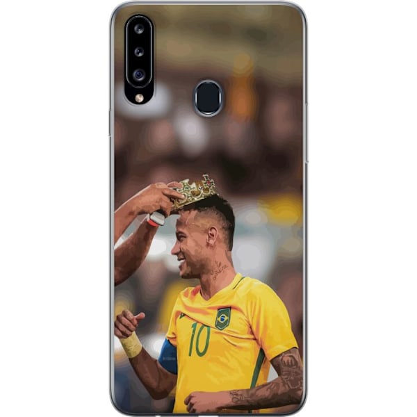 Samsung Galaxy A20s Gennemsigtig cover Neymar