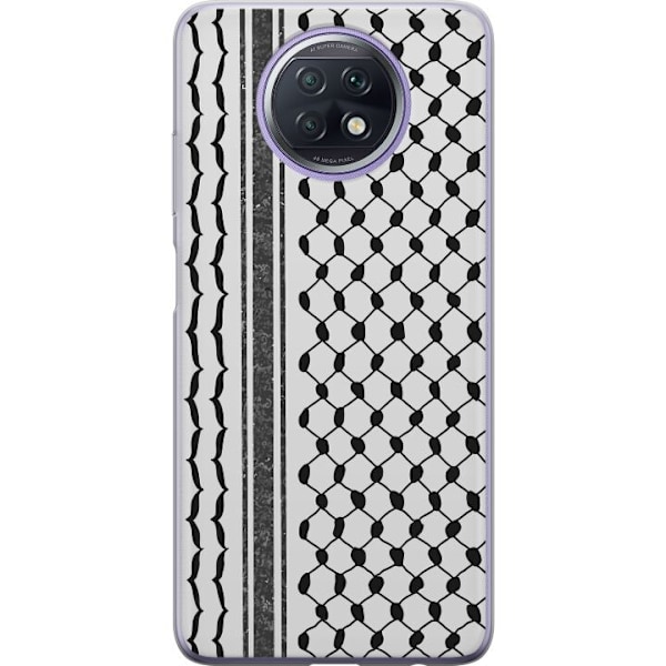 Xiaomi Redmi Note 9T Läpinäkyvä kuori Palestiinalainen kuvi