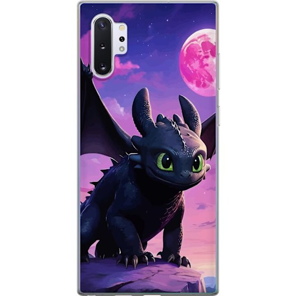 Samsung Galaxy Note10+ Läpinäkyvä kuori Kuinka kouluttaa lohikäärmeesi