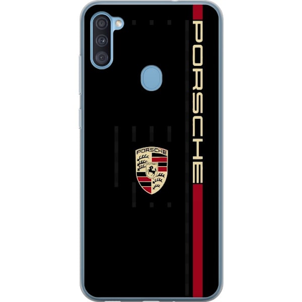 Samsung Galaxy A11 Läpinäkyvä kuori Porsche