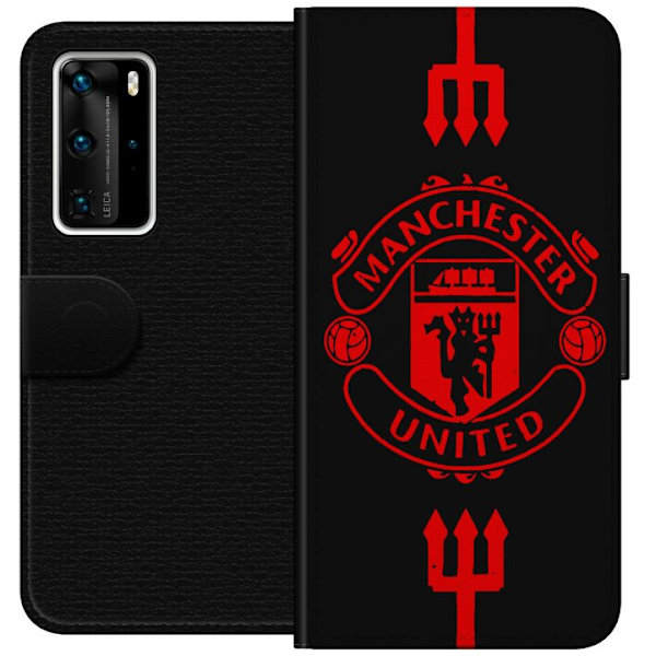 Huawei P40 Pro Plånboksfodral ManchesterUnited