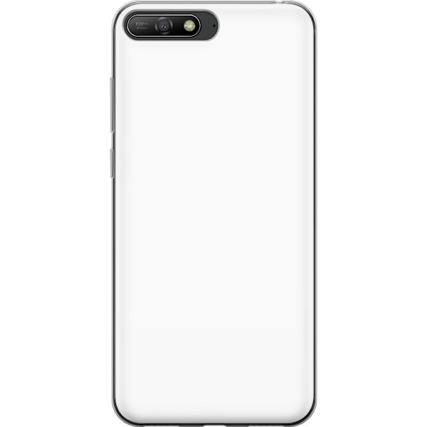 Huawei Y6 (2018) Gennemsigtig cover Hvid