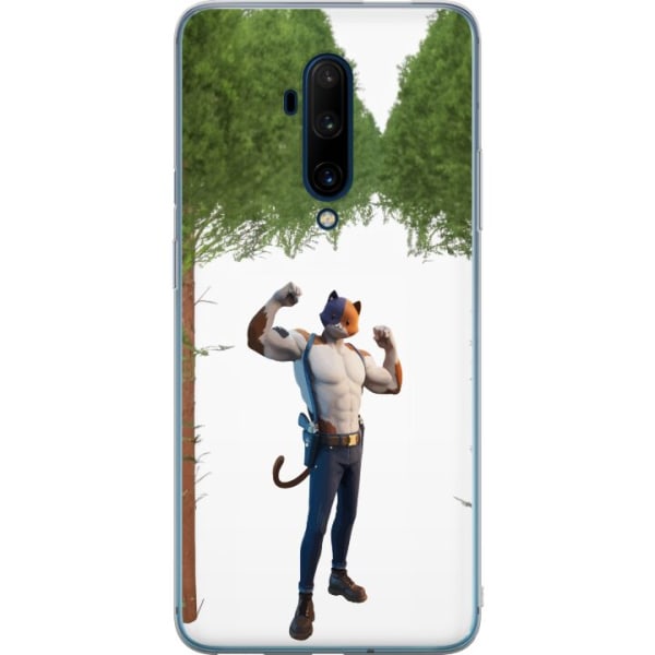 OnePlus 7T Pro Gennemsigtig cover Fortnite - Meowscles