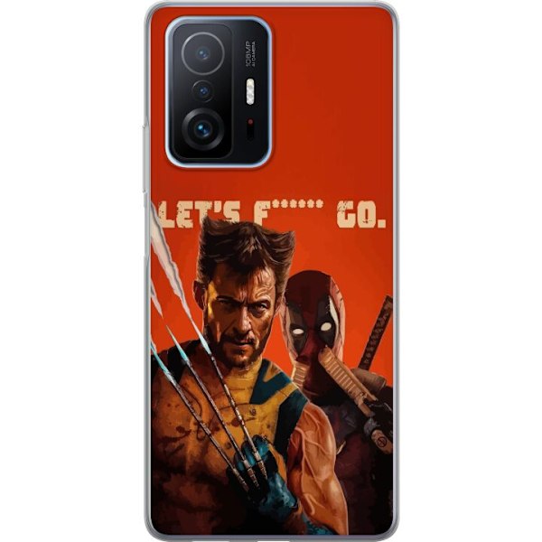 Xiaomi 11T Gennemsigtig cover Deadpool & Wolverine