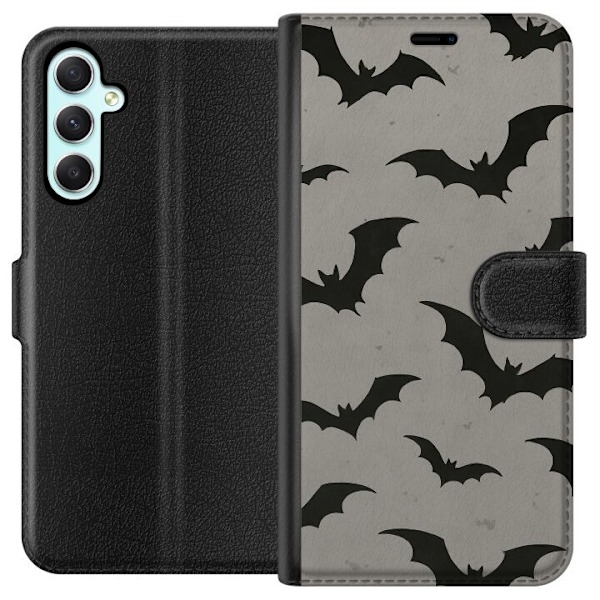 Samsung Galaxy A34 Tegnebogsetui Flutterprint