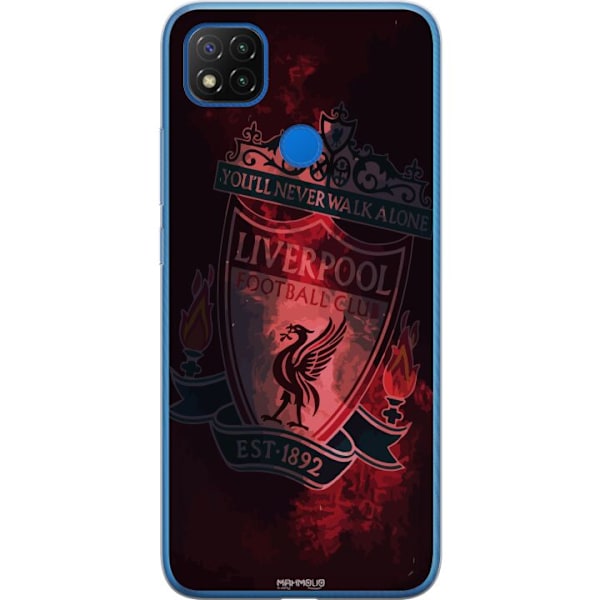 Xiaomi Redmi 9C Läpinäkyvä kuori Liverpool