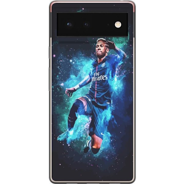 Google Pixel 6 Läpinäkyvä kuori Neymar