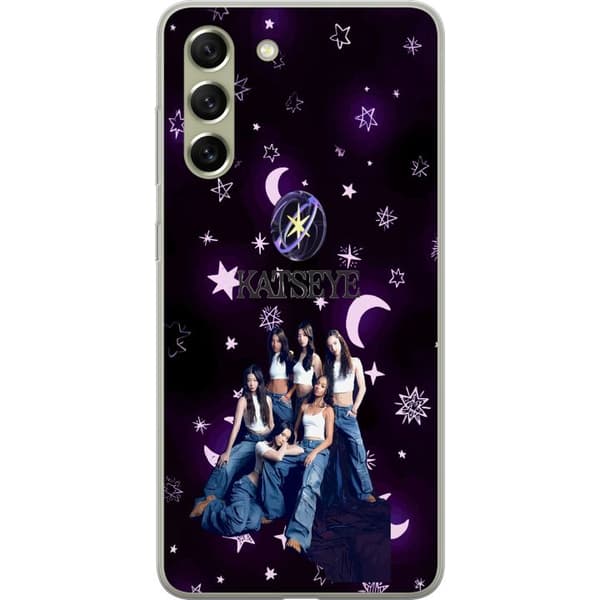 Kompatibelt Mobilskal till Samsung Galaxy S21 FE 5G KATSEYE lila