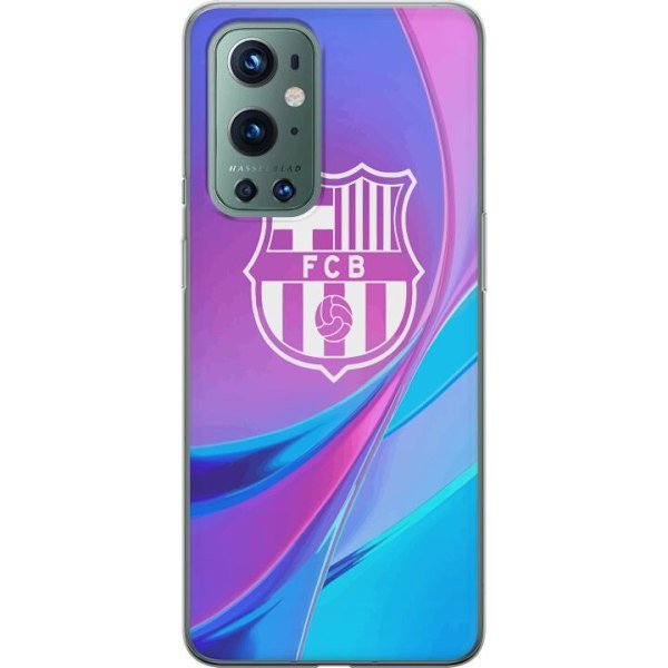 OnePlus 9 Pro Läpinäkyvä kuori FC Barcelona