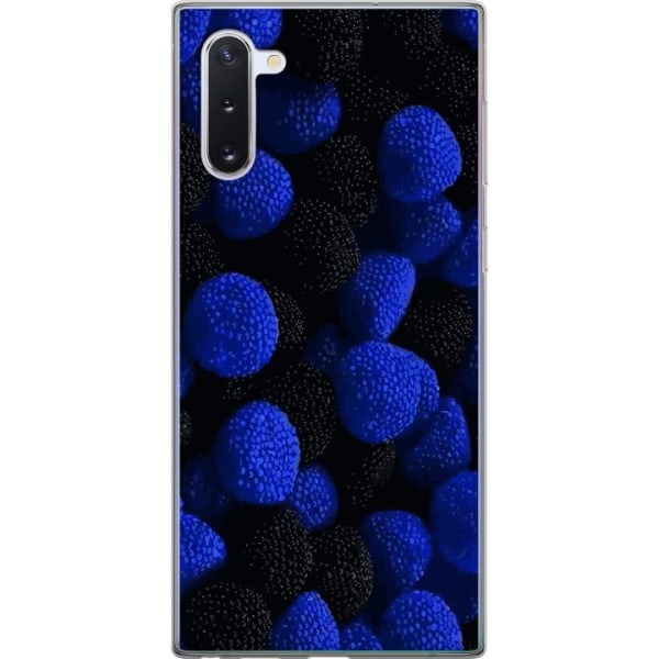 Samsung Galaxy Note10 Gjennomsiktig deksel Blå Godteribiter