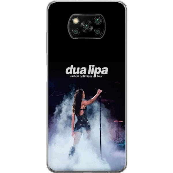 Xiaomi Poco X3 NFC Läpinäkyvä kuori Dua Lipa – Signature Looks & Vibes