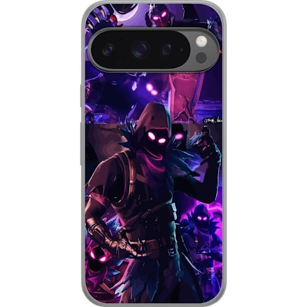 Google Pixel 9 Pro XL Gennemsigtig cover Fortnite - Raven