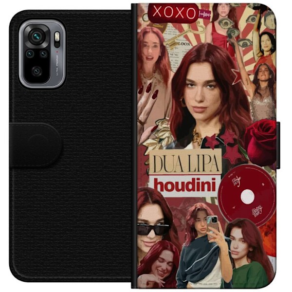 Xiaomi Redmi Note 10S Tegnebogsetui Dua Lipa – Fashion & Sty