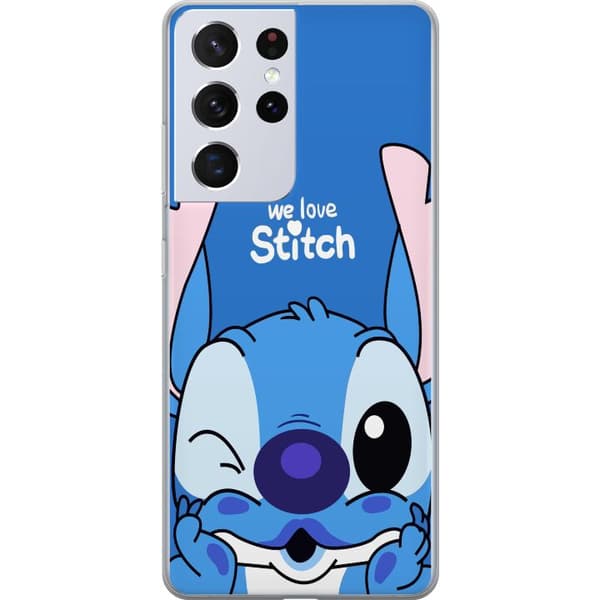 Kompatibelt Mobildeksel til Samsung Galaxy S21 Ultra 5G Stitch