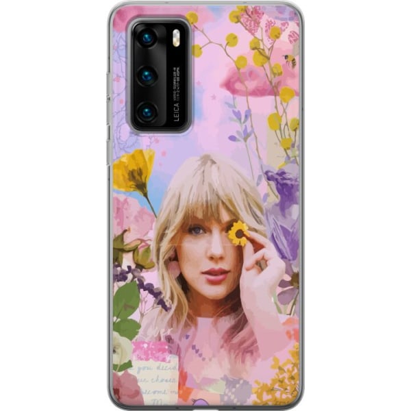 Huawei P40 Gennemsigtig cover Taylor Swift