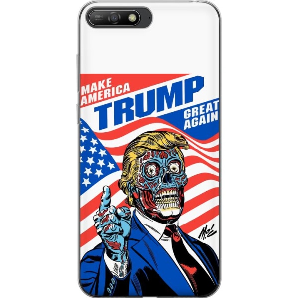 Huawei Y6 (2018) Gennemsigtig cover  Trump