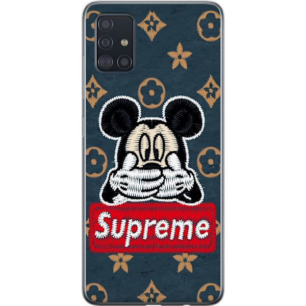 Samsung Galaxy A51 Läpinäkyvä kuori OOPS mickey