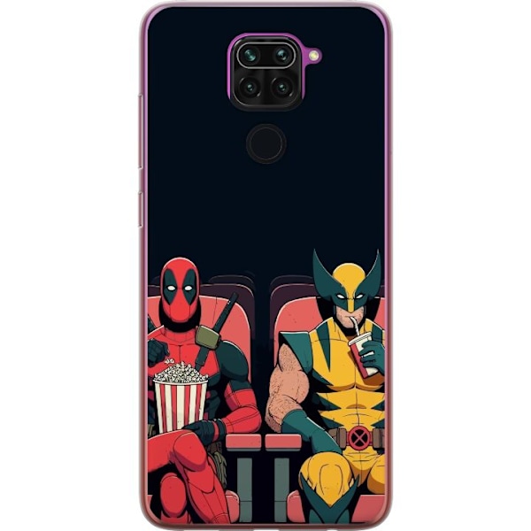 Xiaomi Redmi Note 9 Gennemsigtig cover Deadpool & Wolverine