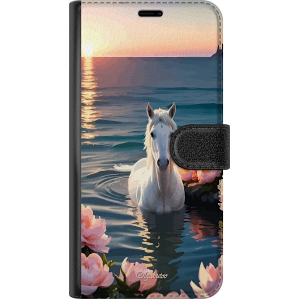 Apple iPhone 15 Pro Lompakkokotelo Uiva hevonen