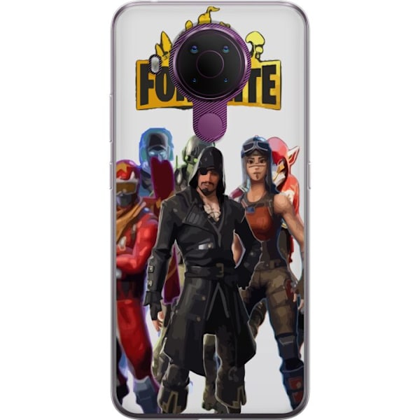 Nokia 5.4 Gjennomsiktig deksel Fortnite