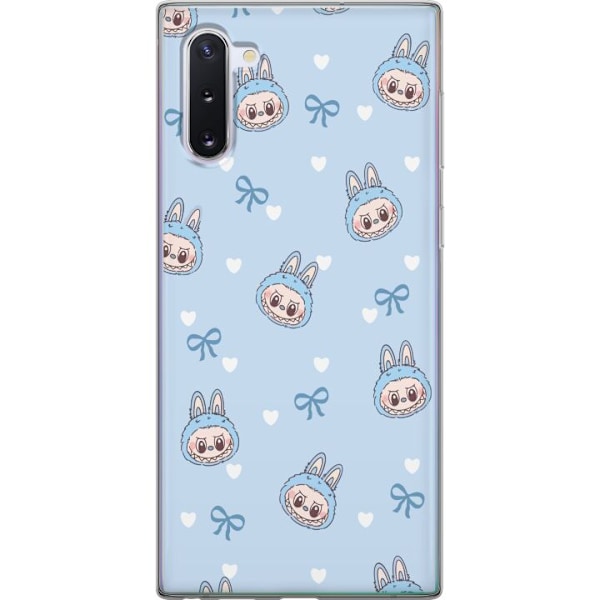 Samsung Galaxy Note10 Läpinäkyvä kuori Labubu Tuli Henki