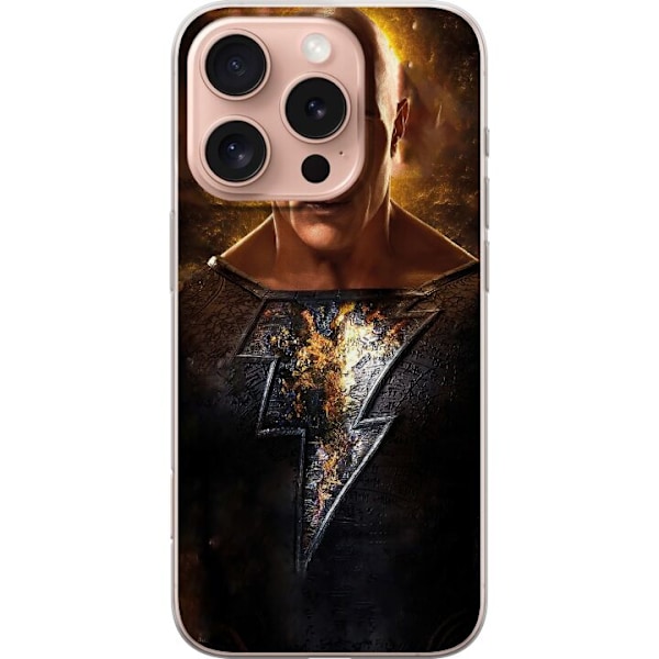 Apple iPhone 16 Pro Gjennomsiktig deksel Black Adam (2022)