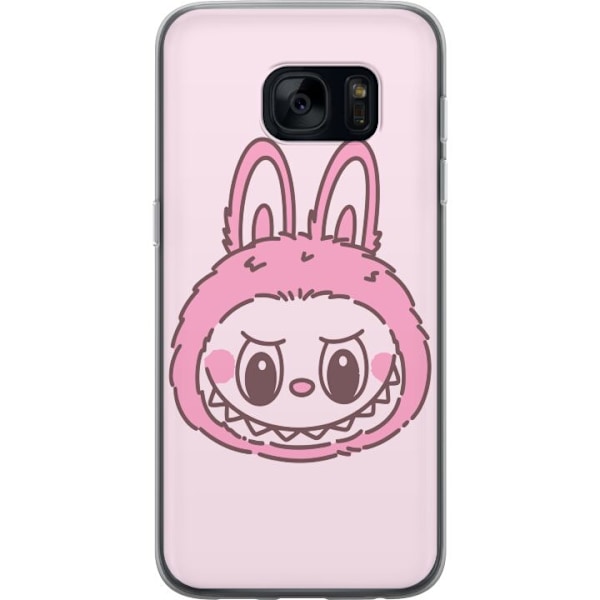 Samsung Galaxy S7 Läpinäkyvä kuori Labubu Eläinradan Bunny-versio