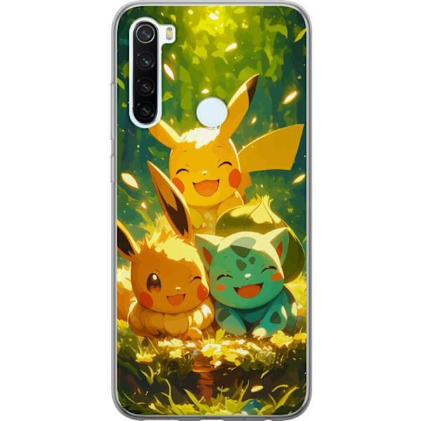 Xiaomi Redmi Note 8 Läpinäkyvä kuori Pixelmonster pelityyli