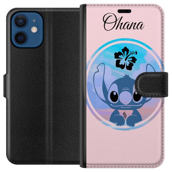 Apple iPhone 12 mini Tegnebogsetui Stitch Ohana