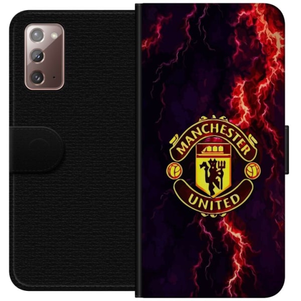 Samsung Galaxy Note20 Lompakkokotelo Manchester United