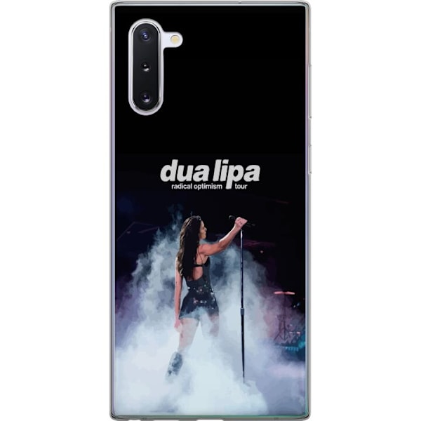 Samsung Galaxy Note10 Genomskinligt Skal Dua Lipa – Signature Looks & Vibes