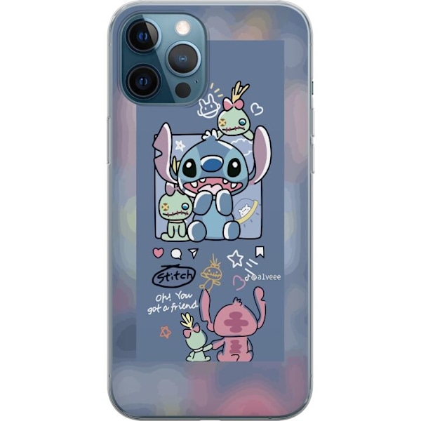 Apple iPhone 12 Pro Gennemsigtig cover Stitch Venner