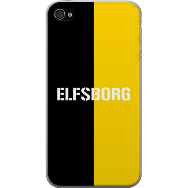 Apple iPhone 4 Läpinäkyvä kuori Elfsborg