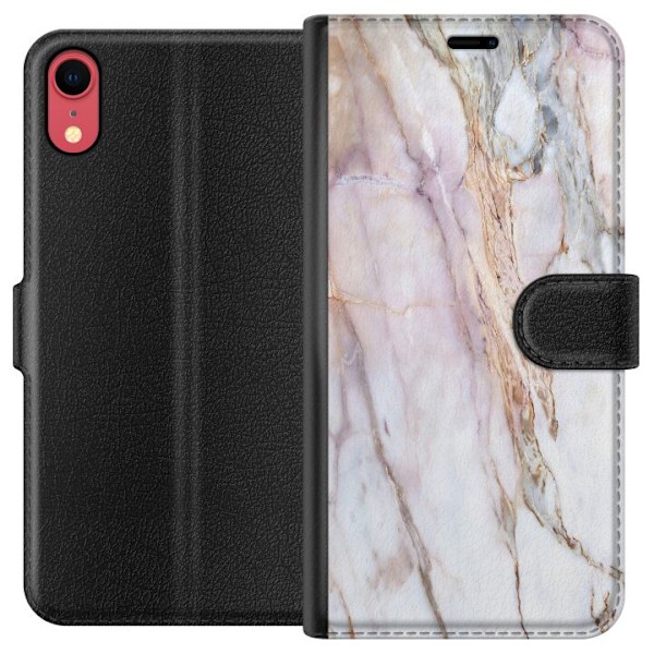 Apple iPhone XR Tegnebogsetui Marmor