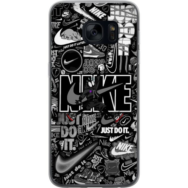 Samsung Galaxy S7 Gennemsigtig cover Nike