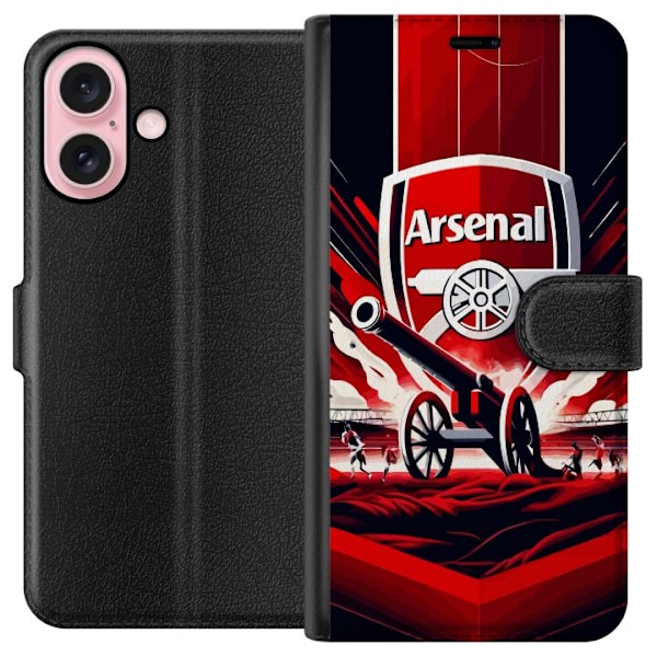 Apple iPhone 16 Tegnebogsetui Arsenal