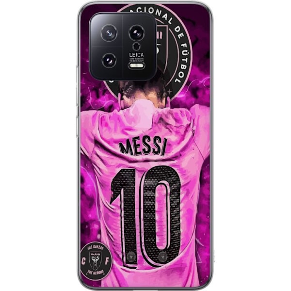 Xiaomi 13 Gjennomsiktig deksel Messi