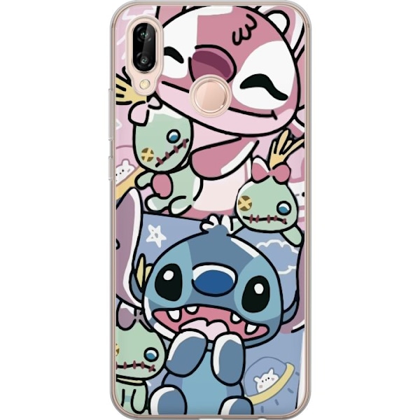 Huawei P20 lite Läpinäkyvä kuori Ommel