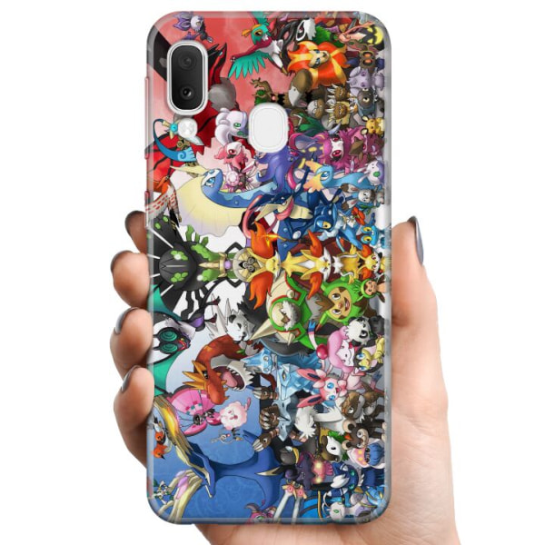 Samsung Galaxy A20e TPU Matkapuhelimen kuori Pokemon