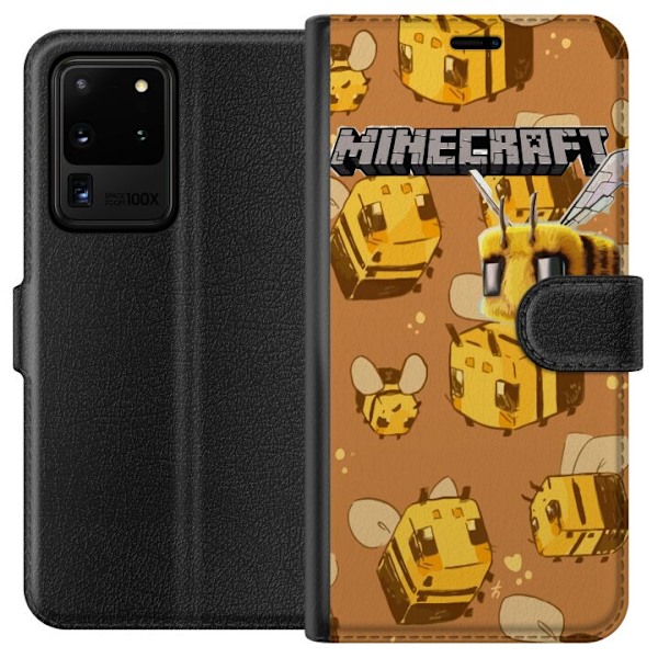 Samsung Galaxy S20 Ultra Tegnebogsetui Minecraft Bi