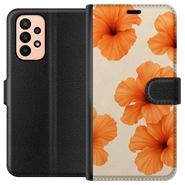 Samsung Galaxy A23 Tegnebogsetui Papaya Punch