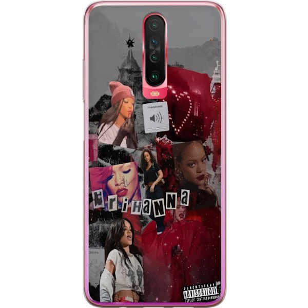 Xiaomi Redmi K30 Genomskinligt Skal Rihanna – Iconic Fashion