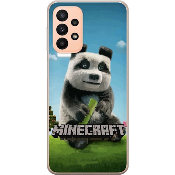 Samsung Galaxy A23 Genomskinligt Skal A Minecraft Movie