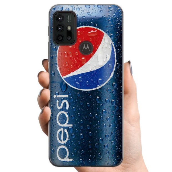 Motorola Moto G30 TPU Mobilskal Pepsi