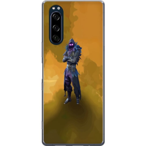 Sony Xperia 5 Gennemsigtig cover Fortnite - Raven