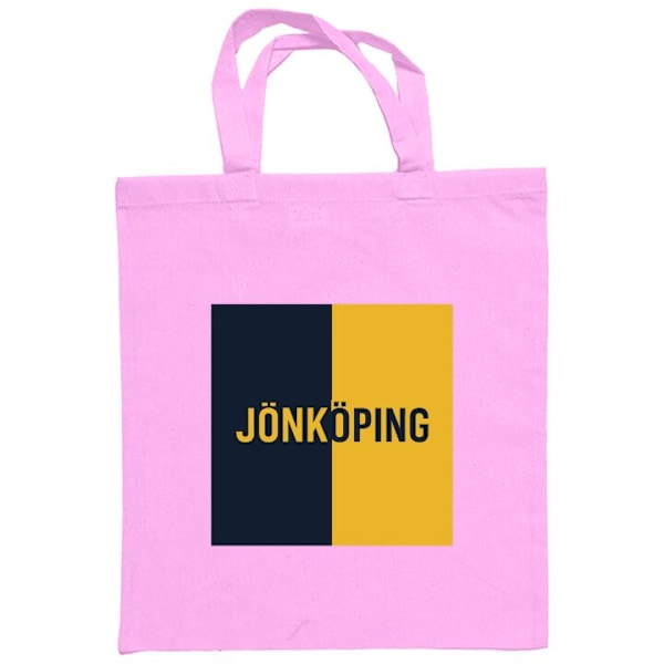 Tøyveske | Holdbar Handleveske i Tøy Jönköping – Hockey Rosa one size