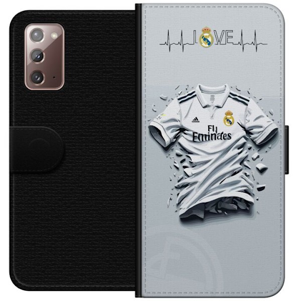 Samsung Galaxy Note20 Lommeboketui Real Madrid