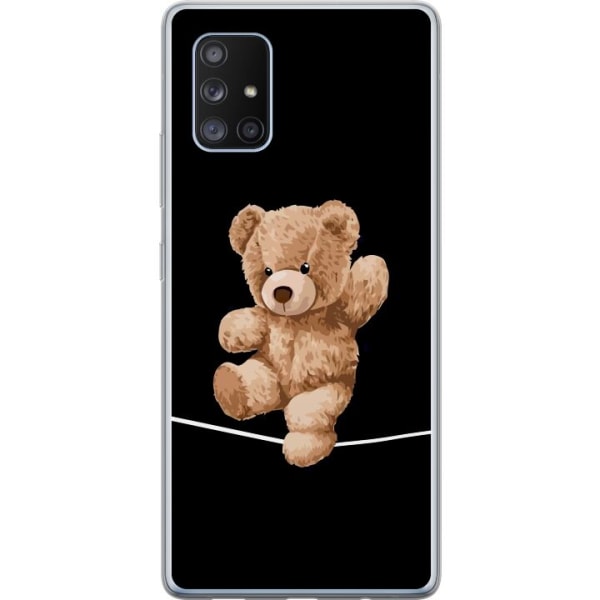 Samsung Galaxy A71 5G Gennemsigtig cover Bjørn